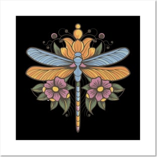 Dragonfly graphic, Dragonfly Lover , Cottagecore Dragonfly, Insect Lover , Nature Lover Gift, Nature Posters and Art